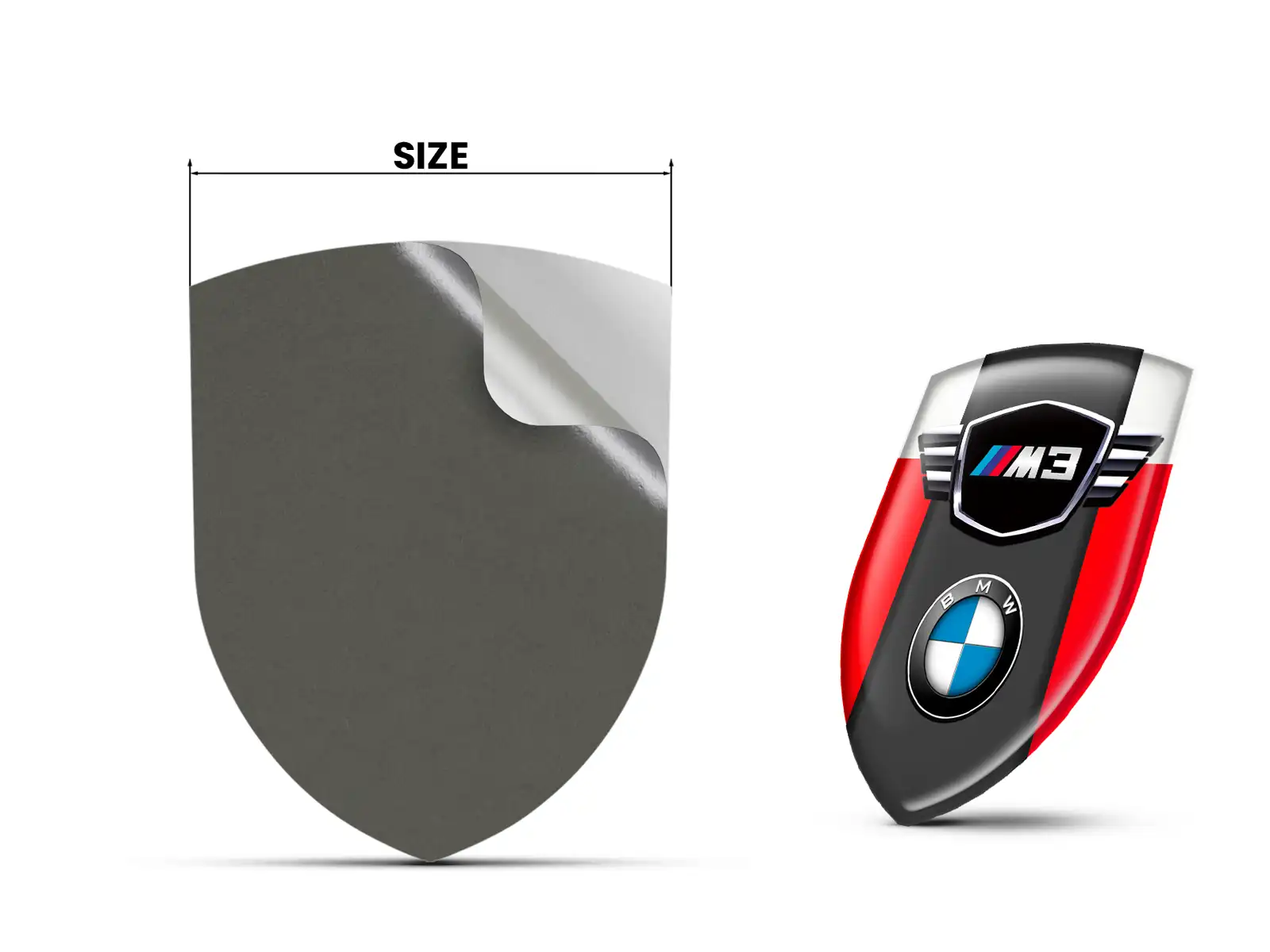 BMW Stoßsticker Auto Limitiert Racing Modern